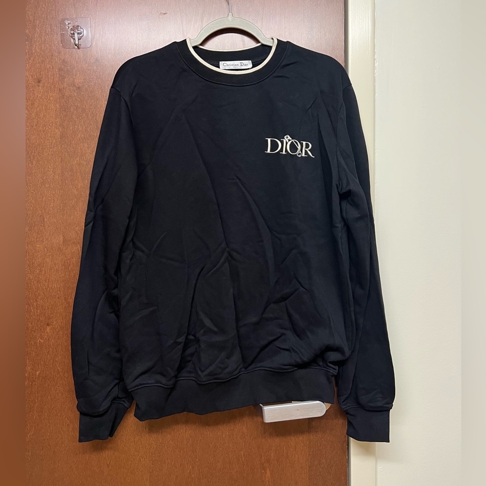 (EXOTIC) DIOR JUDY BLUME SAFETY PIN SWEATSHIRT